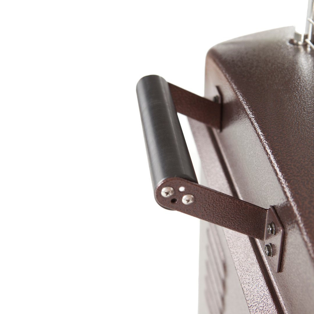 Hammered Bronze Finish Square Flame Patio Heater | 62224