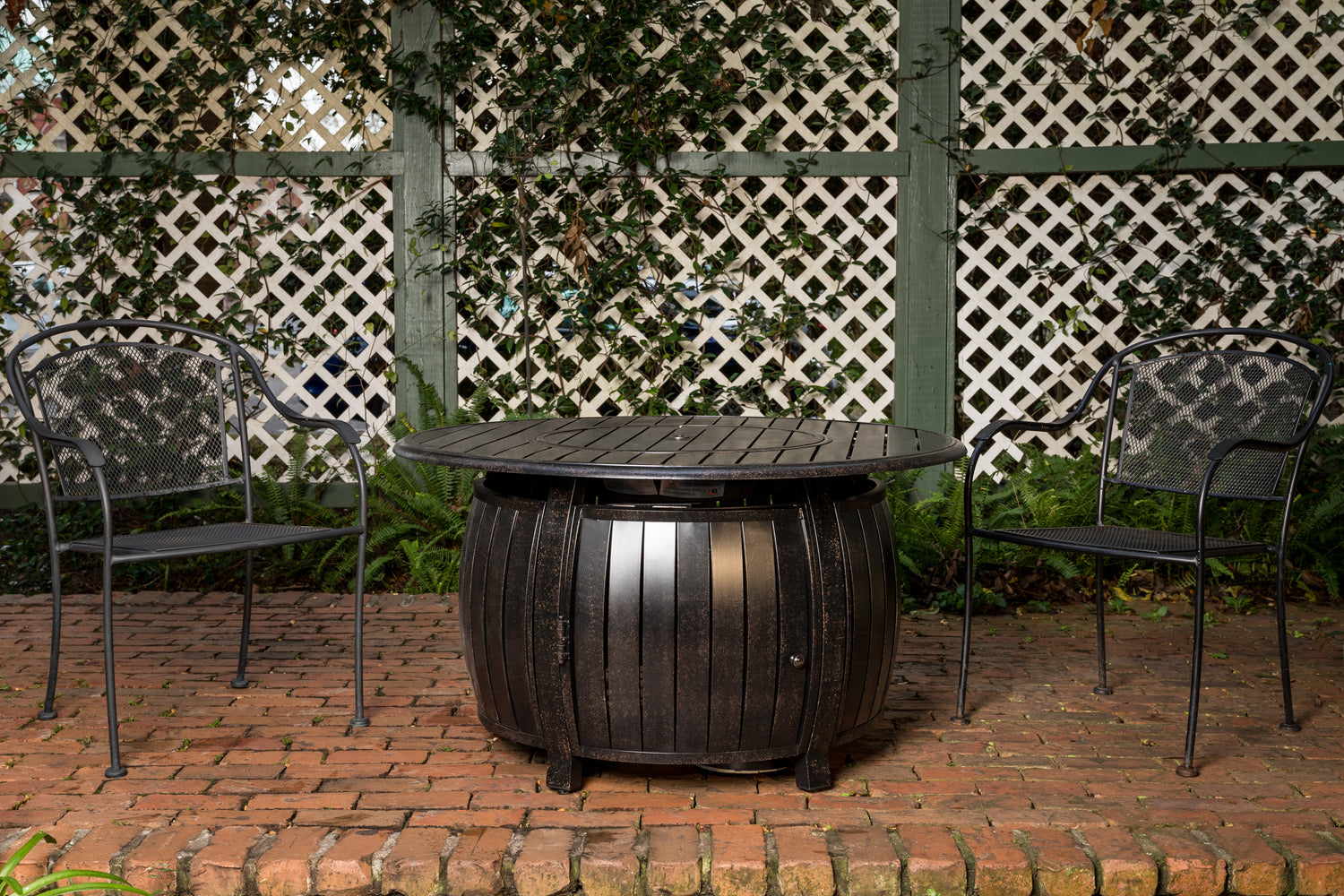 Grand Cooper Aluminum Round LPG Fire Pit | 61832