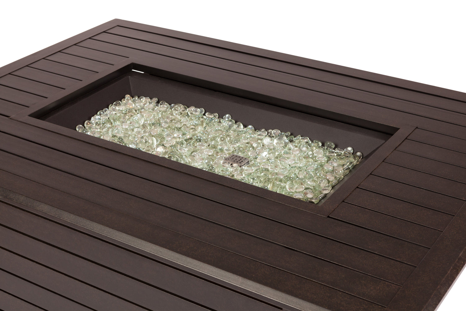 Longmont Aluminum Rectangular LPG Fire Pit | 61898