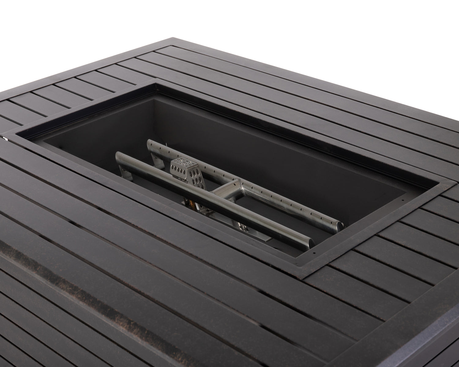 Longmont Aluminum Rectangular LPG Fire Pit | 61898