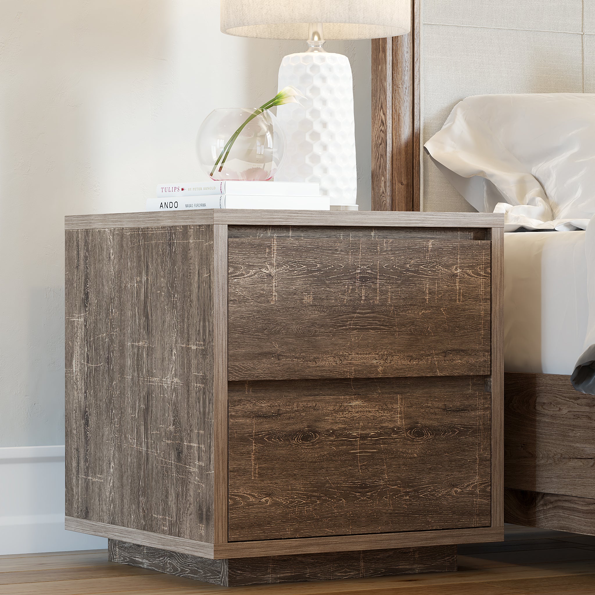 Astoria 2-Drawer End Table | 63709