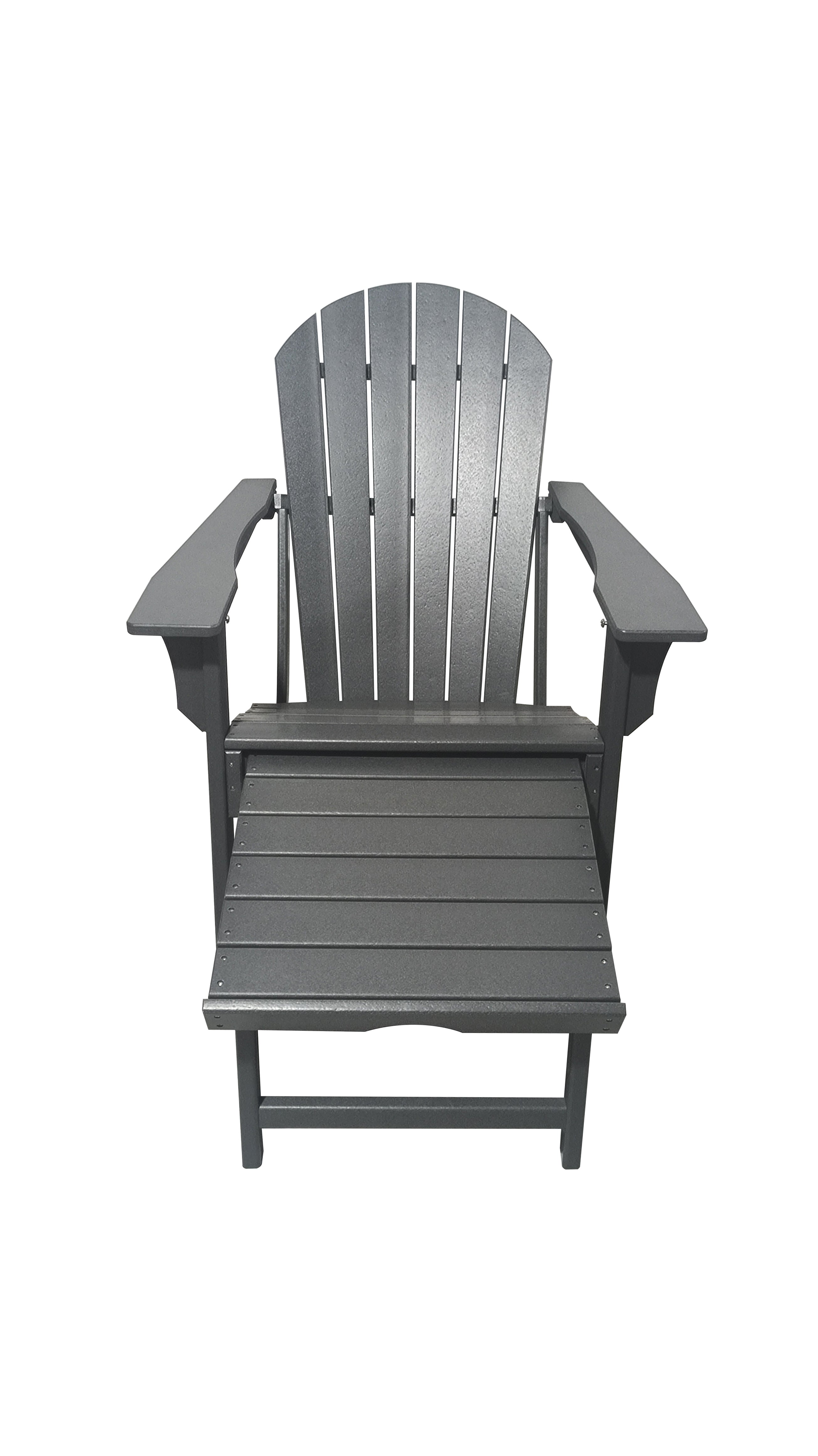 Outdoor All-Weather Adirondack Patio Chair with Footrest - bjs.com Exclusive | 66594