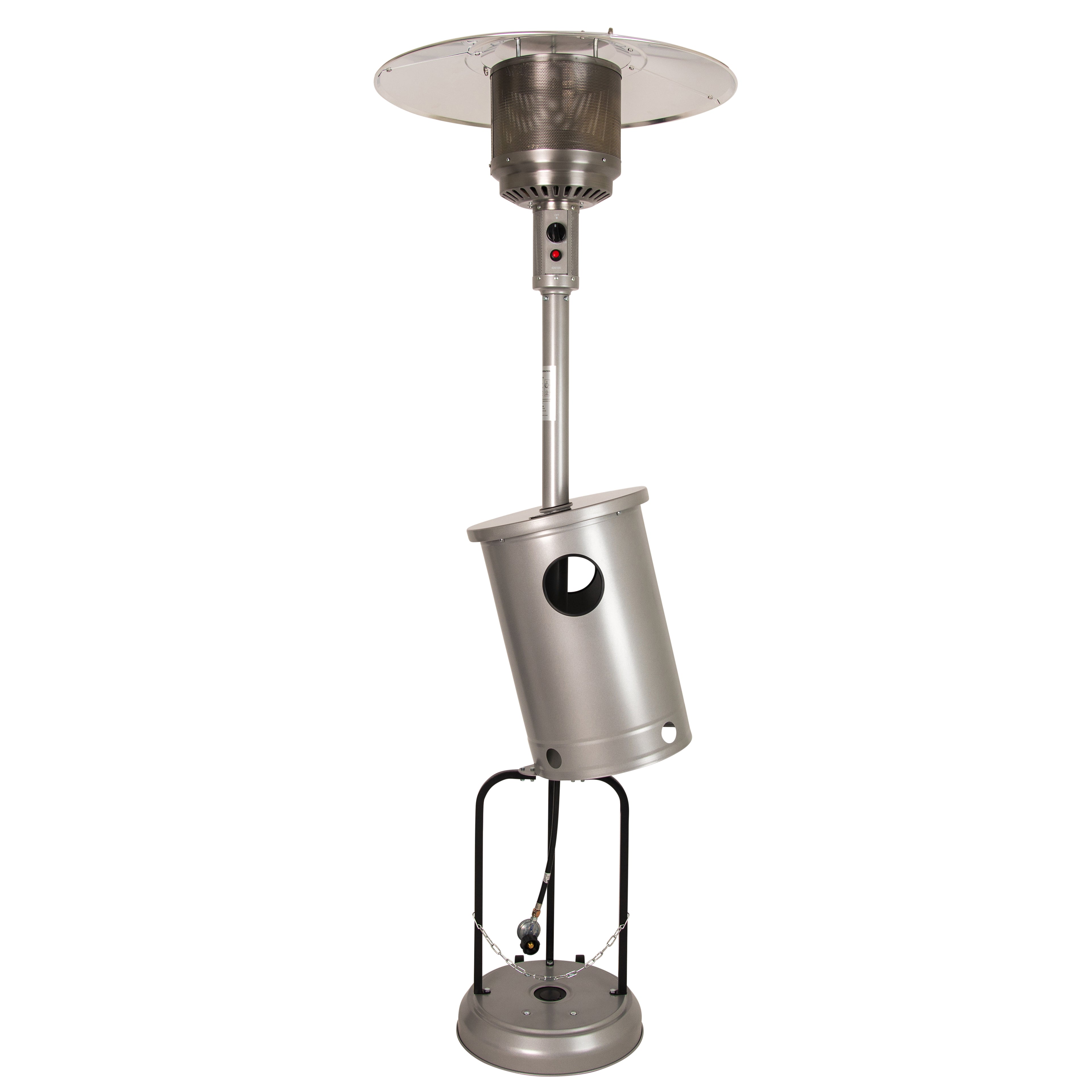 48,000 BTU Propane Gas Patio Heater With Table and Protective Cover - bjs.com Exclusive | 66496