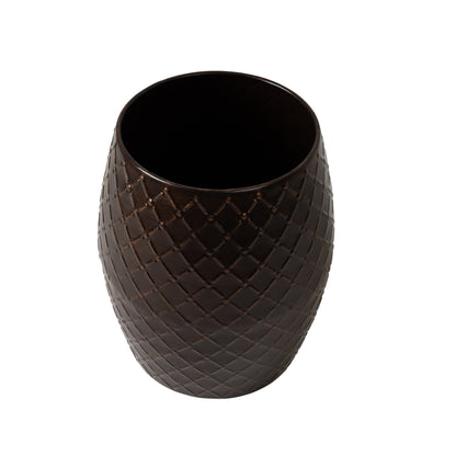 Braga Metal Stool-Table-Container in Antique Bronze Finish | 63261