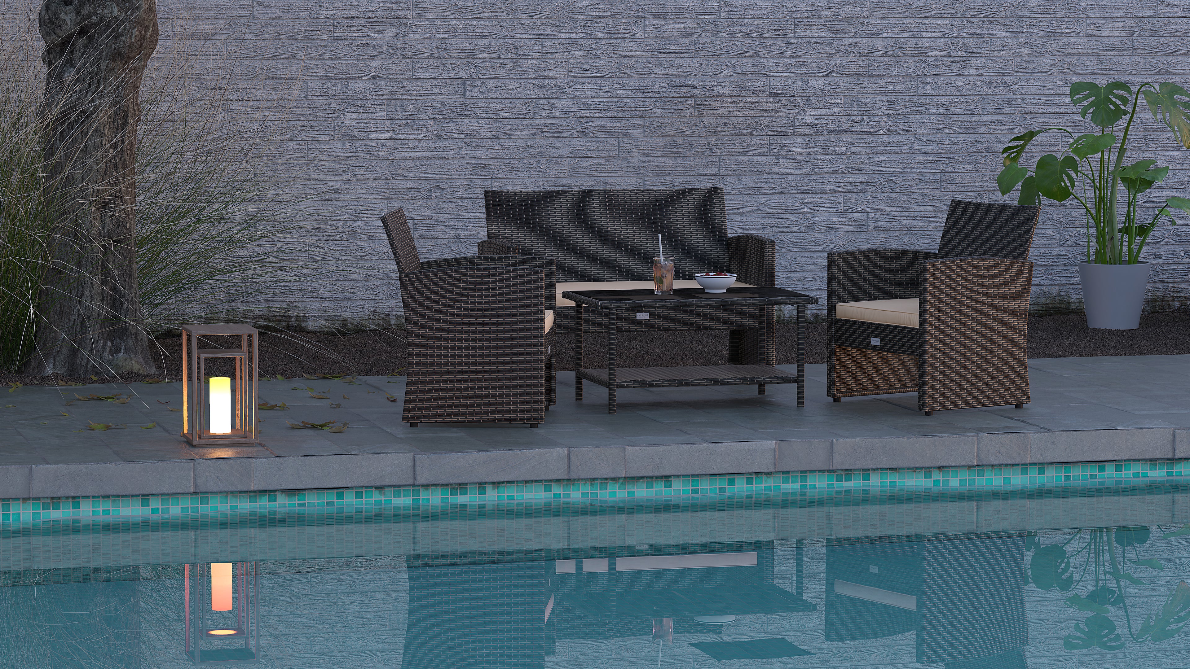 Ashville Wicker Patio Set | 63742