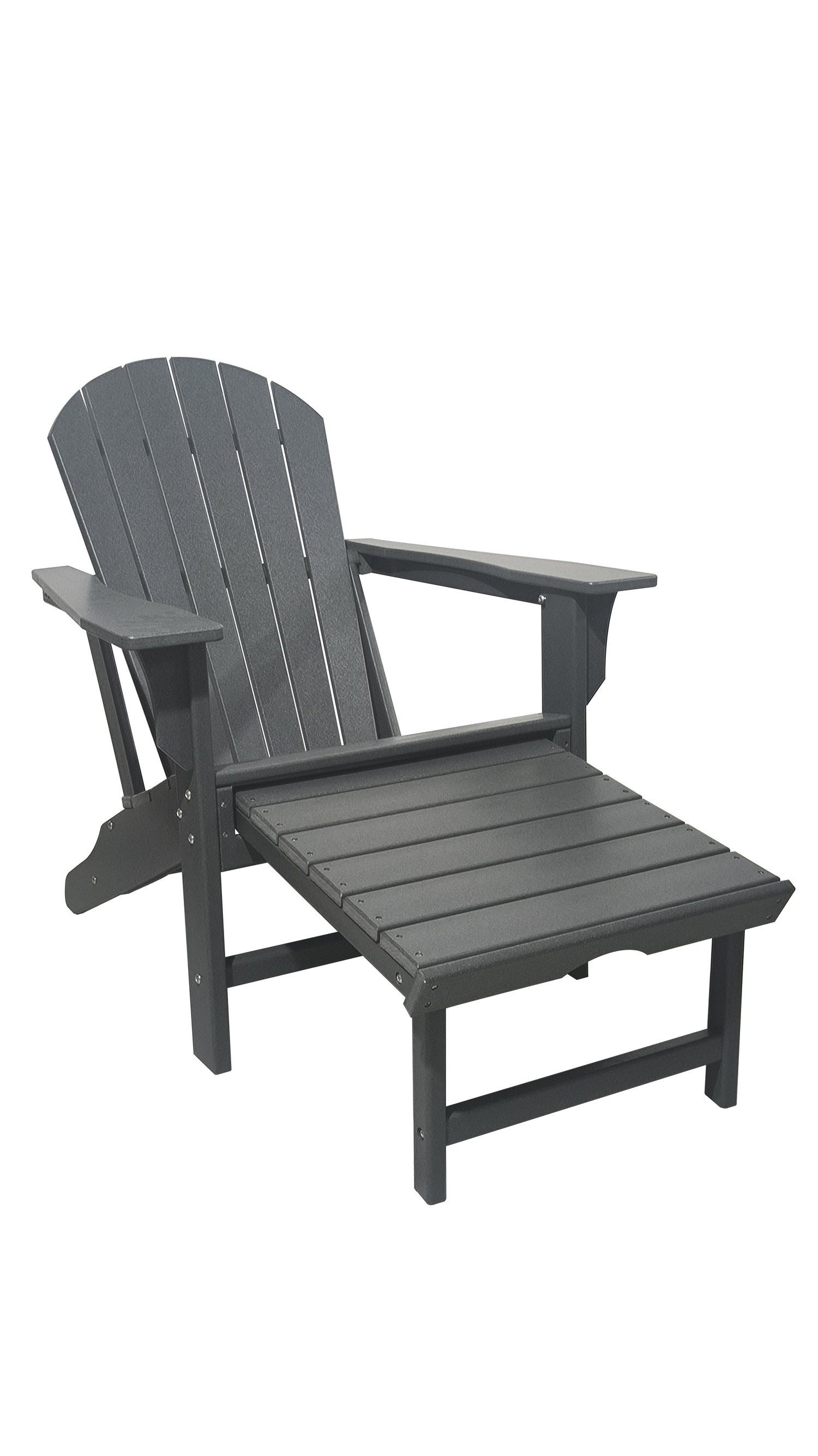 Outdoor All-Weather Adirondack Patio Chair with Footrest - bjs.com Exclusive | 66594
