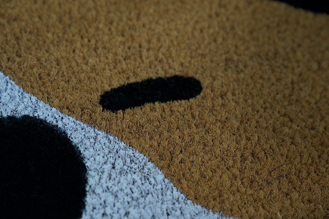 Huntley Pet Dog Print Natural Coir Doormat | 02249