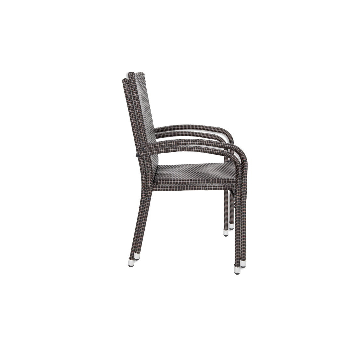 Hialeah Outdoor Wicker Stacking Chair - Set of 2 | 65464