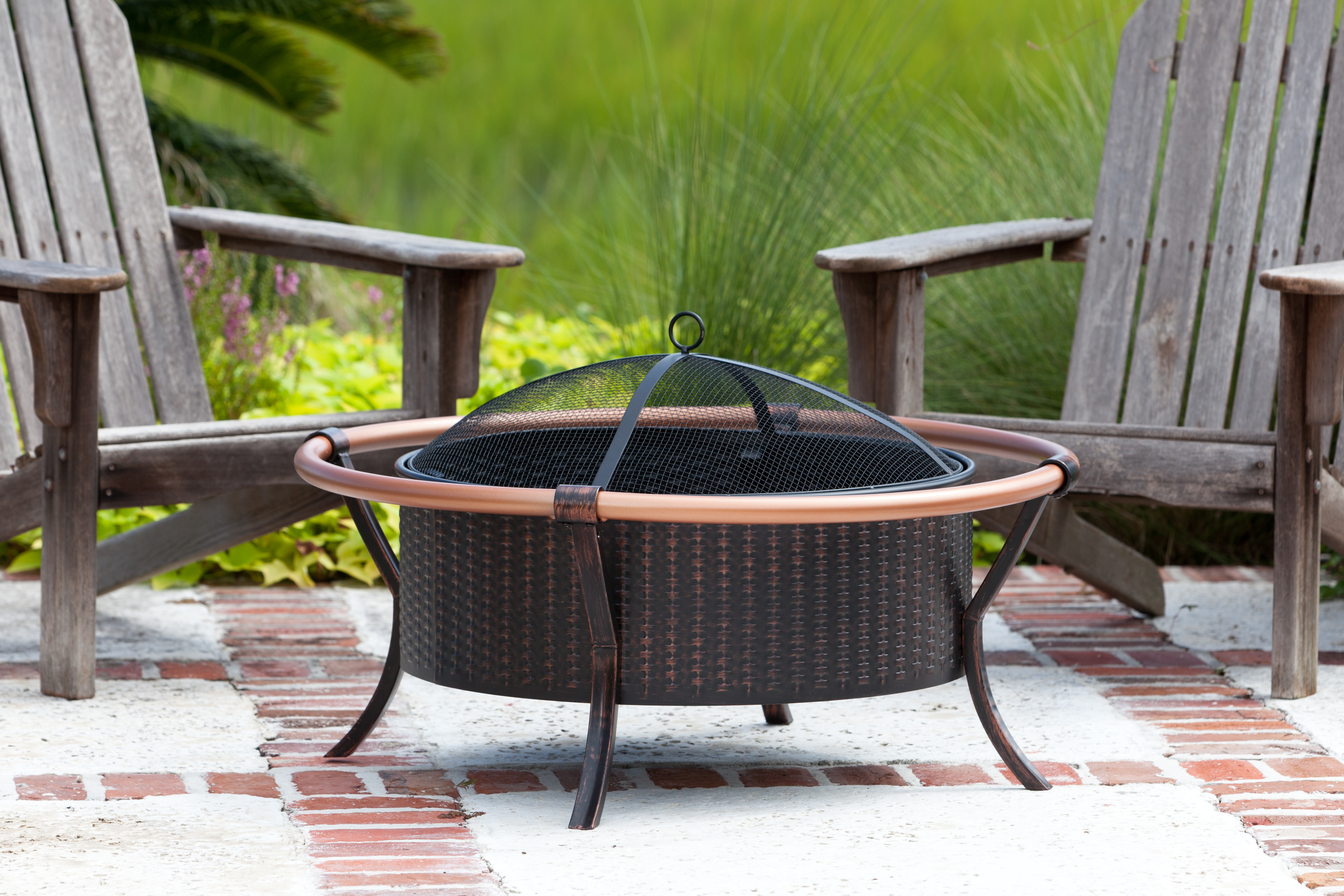 Copper Rail Fire Pit | Well Traveled Living